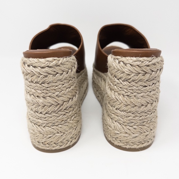 Christian Louboutin Ariella Zeppa Wedge Espadrille Platform Red Soles. Size 42 E - Picture 4 of 6